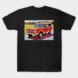 Classic Orange Ford Bronco T-Shirt